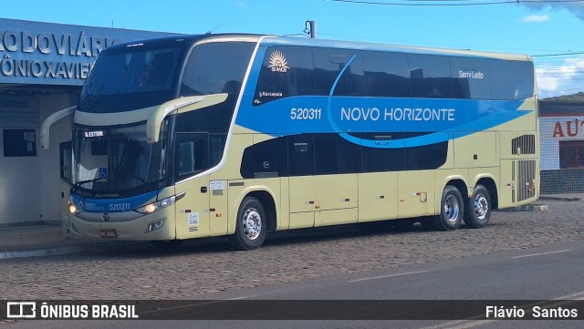 Viação Novo Horizonte 520311 na cidade de Barra da Estiva, Bahia, Brasil, por Flávio  Santos. Número da foto: #13295346.