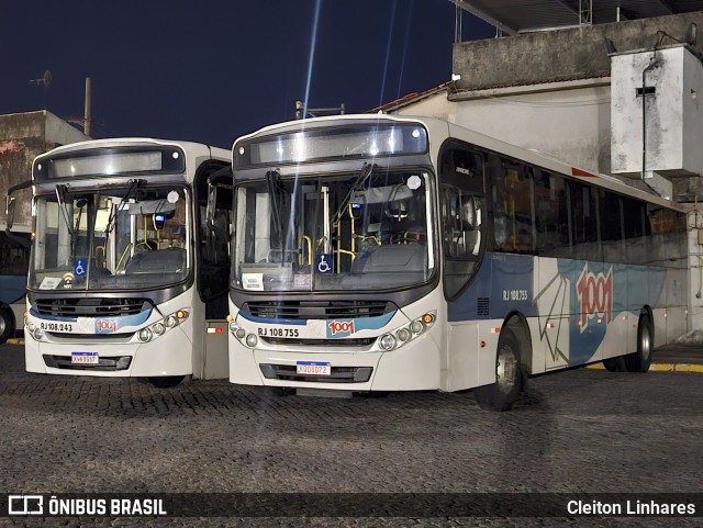 Auto Viação 1001 RJ 108.755 na cidade de Niterói, Rio de Janeiro, Brasil, por Cleiton Linhares. Número da foto: #13295074.