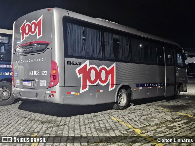 Auto Viação 1001 RJ 108.323 na cidade de Niterói, Rio de Janeiro, Brasil, por Cleiton Linhares. Número da foto: #13295067.