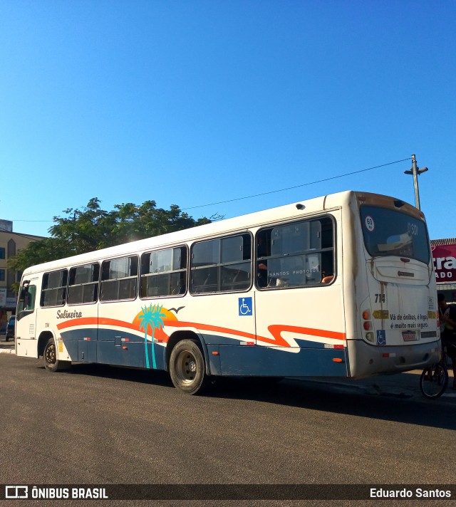 Auto Viação Salineira 714 na cidade de Araruama, Rio de Janeiro, Brasil, por Eduardo Santos. Número da foto: #13294673.