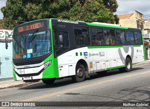 Caprichosa Auto Ônibus B27011 na cidade de Rio de Janeiro, Rio de Janeiro, Brasil, por Nathan Gabriel. Número da foto: #13296146.