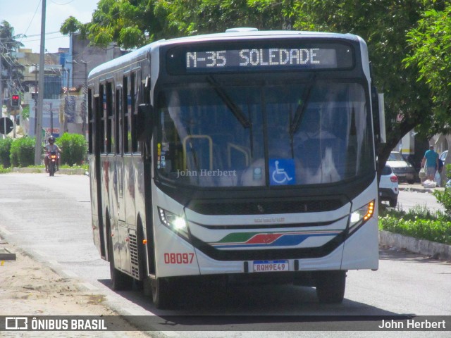 Transnacional Transportes Urbanos 08097 na cidade de Natal, Rio Grande do Norte, Brasil, por John Herbert. Número da foto: #13293739.