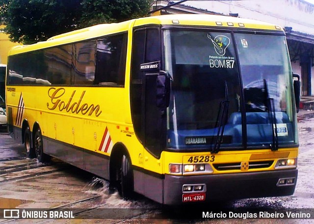 Viação Itapemirim 45283 na cidade de Rio de Janeiro, Rio de Janeiro, Brasil, por Márcio Douglas Ribeiro Venino. Número da foto: #13296240.