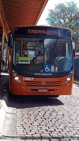 VCG - Viação Campos Gerais 1367 na cidade de Ponta Grossa, Paraná, Brasil, por BrunyBus Prado. Número da foto: #13295941.