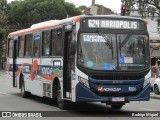 Viação Novacap B51554 na cidade de Rio de Janeiro, Rio de Janeiro, Brasil, por Rodrigo Miguel. Número da foto: #13295328.