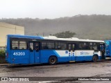 Insular Transportes Coletivos 45203 na cidade de Florianópolis, Santa Catarina, Brasil, por Edinilson Henrique Ferreira. Número da foto: #13294115.