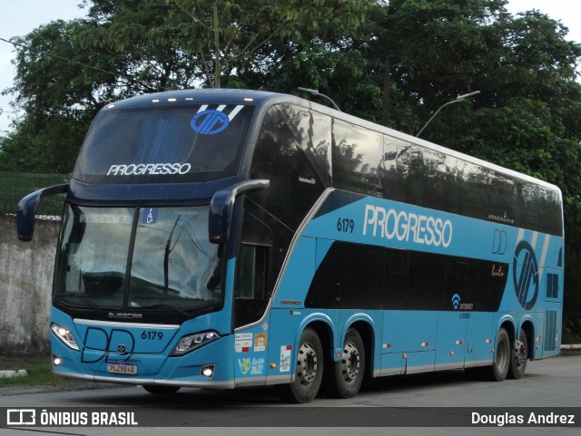 Auto Viação Progresso 6179 na cidade de Recife, Pernambuco, Brasil, por Douglas Andrez. Número da foto: #13269173.