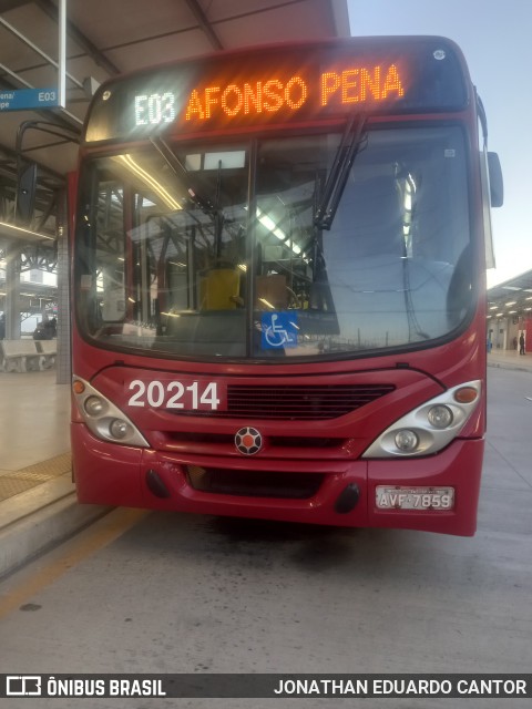 Auto Viação São José dos Pinhais 20214 na cidade de São José dos Pinhais, Paraná, Brasil, por JONATHAN EDUARDO CANTOR. Número da foto: #13270045.