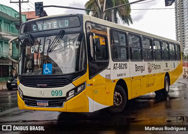 Empresa de Transportes Nova Marambaia AT-66310 na cidade de Belém, Pará, Brasil, por Matheus Rodrigues. Número da foto: #13270174.