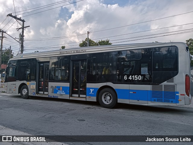 Viação Paratodos > São Jorge > Metropolitana São Paulo > Mobibrasil 6 4150 na cidade de São Paulo, São Paulo, Brasil, por Jackson Sousa Leite. Número da foto: #13270980.