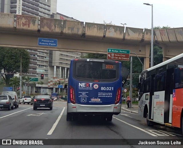 Next Mobilidade - ABC Sistema de Transporte 80.021 na cidade de São Bernardo do Campo, São Paulo, Brasil, por Jackson Sousa Leite. Número da foto: #13270901.