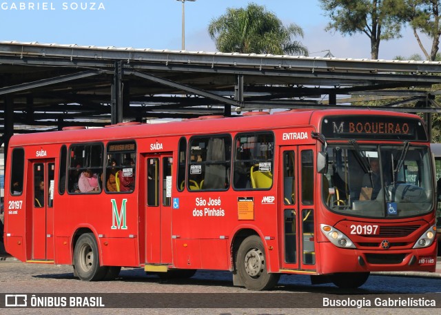 Auto Viação São José dos Pinhais 20197 na cidade de Curitiba, Paraná, Brasil, por Busologia Gabrielística. Número da foto: #13271302.
