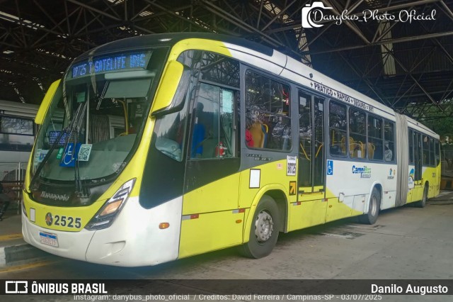 Expresso CampiBus 2525 na cidade de Campinas, São Paulo, Brasil, por Danilo Augusto. Número da foto: #13268847.