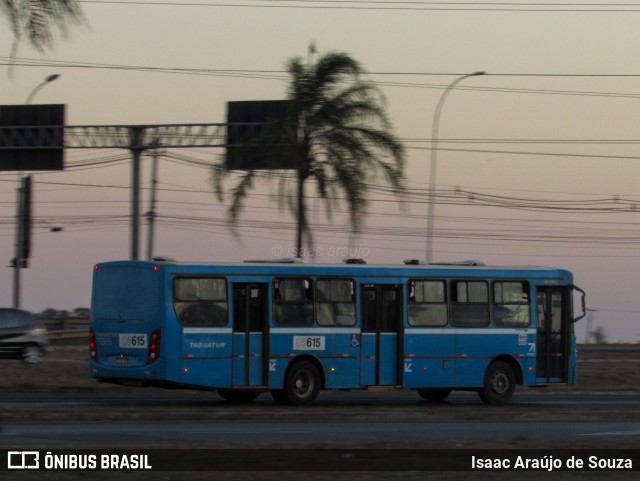 Taguatur - Taguatinga Transporte e Turismo 05615 na cidade de Samambaia, Distrito Federal, Brasil, por Isaac Araújo de Souza. Número da foto: #13268709.