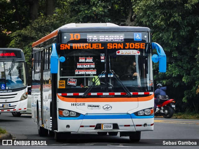 Buses San Miguel Higuito BUSMI 10 na cidade de San José, San José, Costa Rica, por Sebas Gamboa. Número da foto: #13269984.