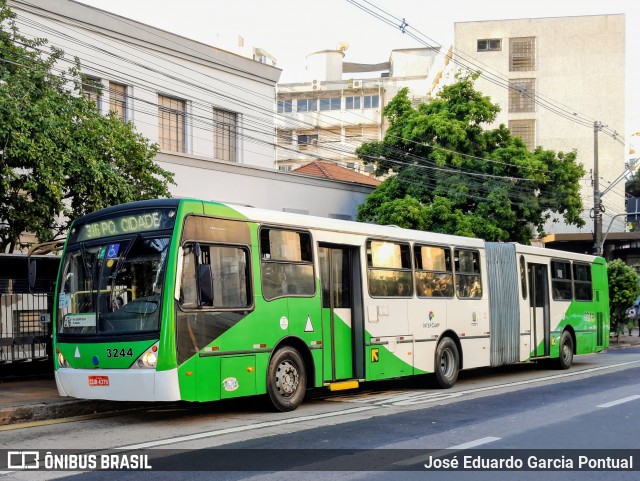 VB Transportes e Turismo 3244 na cidade de Campinas, São Paulo, Brasil, por José Eduardo Garcia Pontual. Número da foto: #13269715.