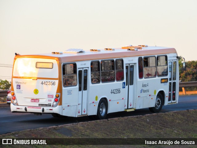Auto Viação Marechal Brasília 442356 na cidade de Samambaia, Distrito Federal, Brasil, por Isaac Araújo de Souza. Número da foto: #13268737.