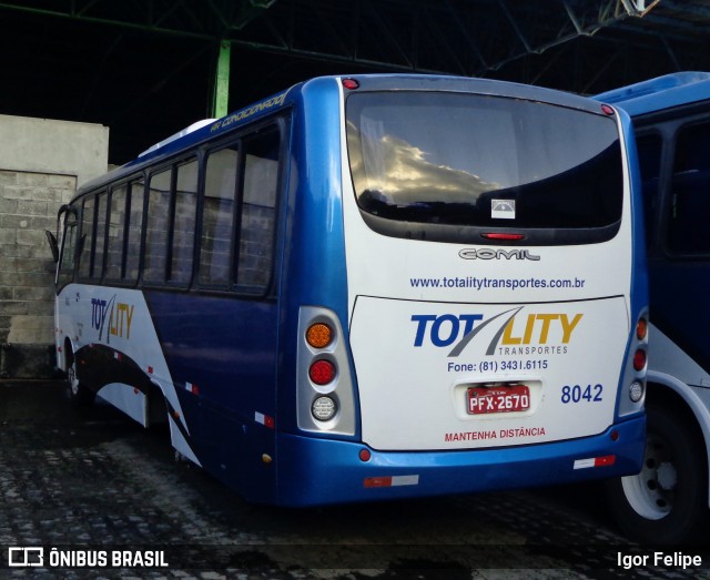 Totality Transportes 8042 na cidade de Olinda, Pernambuco, Brasil, por Igor Felipe. Número da foto: #13268845.