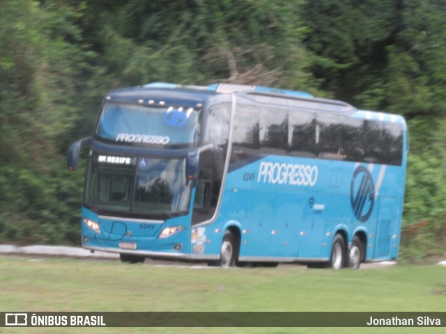Auto Viação Progresso 6249 na cidade de Recife, Pernambuco, Brasil, por Jonathan Silva. Número da foto: #13269248.