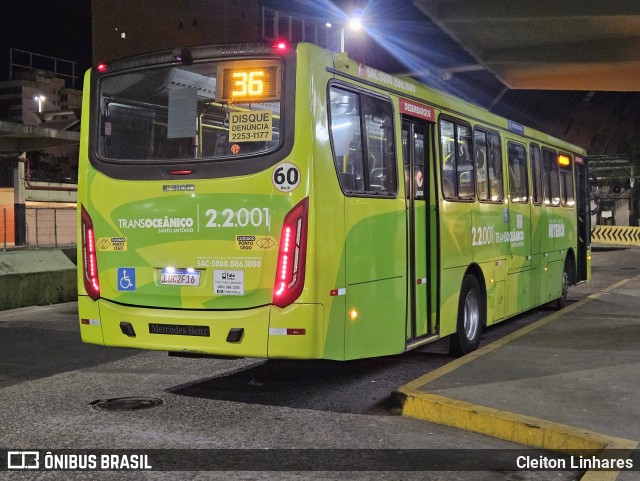 Santo Antônio Transportes Niterói 2.2.001 na cidade de Niterói, Rio de Janeiro, Brasil, por Cleiton Linhares. Número da foto: #13268984.