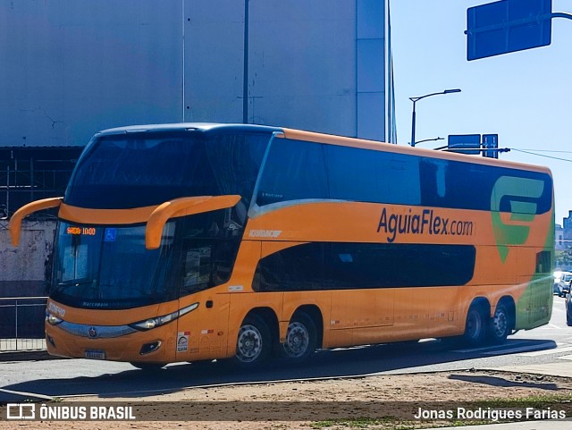 Viação Águia Branca 50640 na cidade de Rio de Janeiro, Rio de Janeiro, Brasil, por Jonas Rodrigues Farias. Número da foto: #13268640.