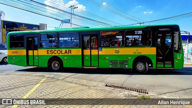 Transportes Capellini 32890 na cidade de Paulínia, São Paulo, Brasil, por Allan Henrique. Número da foto: #13269464.