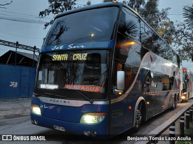 Jet Sur DKZT81 na cidade de Estación Central, Santiago, Metropolitana de Santiago, Chile, por Benjamín Tomás Lazo Acuña. Número da foto: #13270252.
