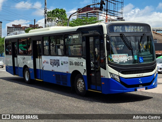 Transportes Barata BN-98012 na cidade de Belém, Pará, Brasil, por Adriano Castro. Número da foto: #13270356.