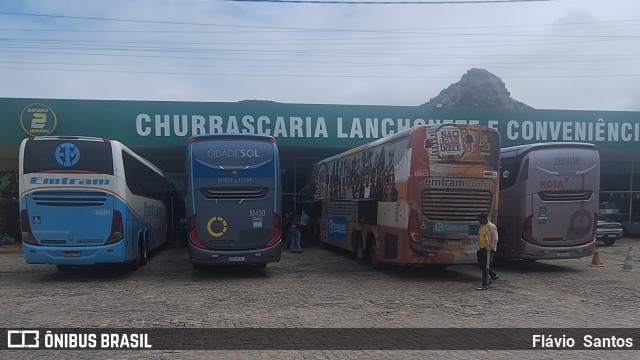 Viação Cidade Sol 10450 na cidade de Milagres, Bahia, Brasil, por Flávio  Santos. Número da foto: #13270609.