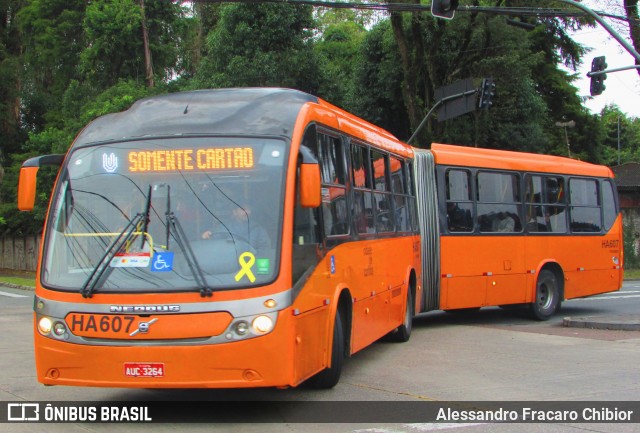Auto Viação Redentor HA607 na cidade de Curitiba, Paraná, Brasil, por Alessandro Fracaro Chibior. Número da foto: #13269351.