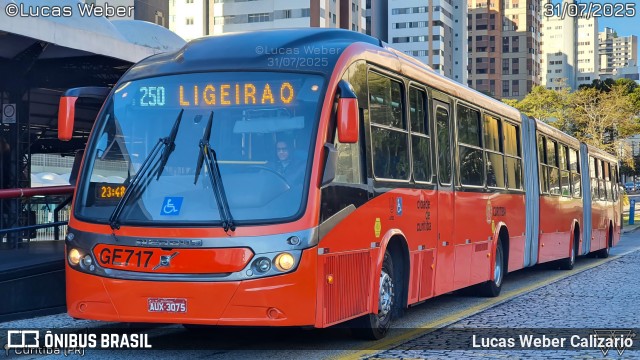 Viação Cidade Sorriso >> Viação Sorriso de Curitiba GE717 na cidade de Curitiba, Paraná, Brasil, por Lucas Weber Calizario. Número da foto: #13269372.