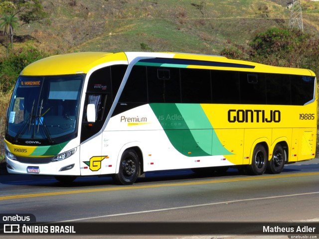 Empresa Gontijo de Transportes 19885 na cidade de Belo Horizonte, Minas Gerais, Brasil, por Matheus Adler. Número da foto: #13269773.