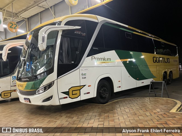 Empresa Gontijo de Transportes 19740 na cidade de Perdões, Minas Gerais, Brasil, por Alyson Frank Ehlert Ferreira. Número da foto: #13270145.