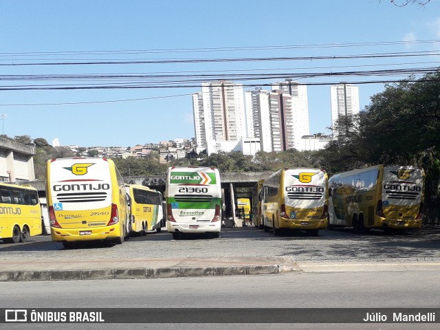 Empresa Gontijo de Transportes 21540 na cidade de Belo Horizonte, Minas Gerais, Brasil, por Júlio  Mandelli. Número da foto: #13270613.