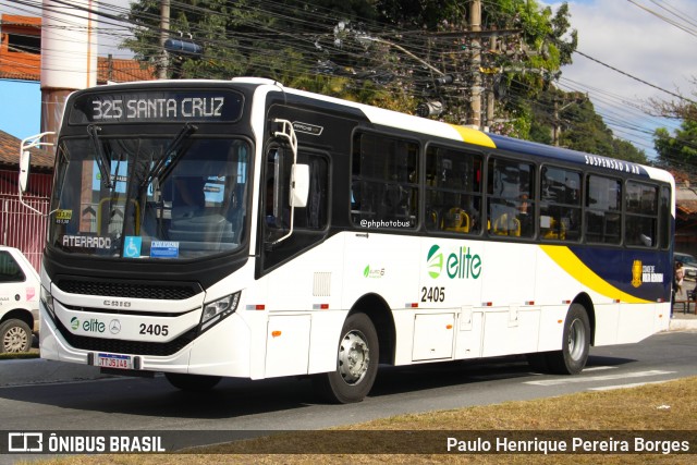 Viação Elite 2405 na cidade de Volta Redonda, Rio de Janeiro, Brasil, por Paulo Henrique Pereira Borges. Número da foto: #13270859.