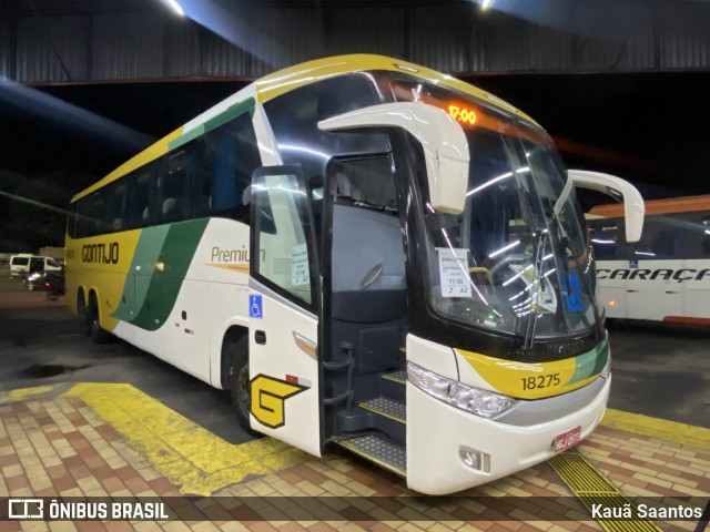 Empresa Gontijo de Transportes 18275 na cidade de João Monlevade, Minas Gerais, Brasil, por Kauã Saantos. Número da foto: #13269044.