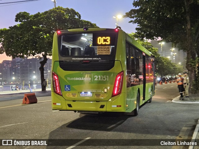 Viação Pendotiba 2.1.151 na cidade de Niterói, Rio de Janeiro, Brasil, por Cleiton Linhares. Número da foto: #13268977.