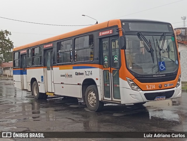 Cidade Alta Transportes 1.214 na cidade de Paulista, Pernambuco, Brasil, por Luiz Adriano Carlos. Número da foto: #13268739.