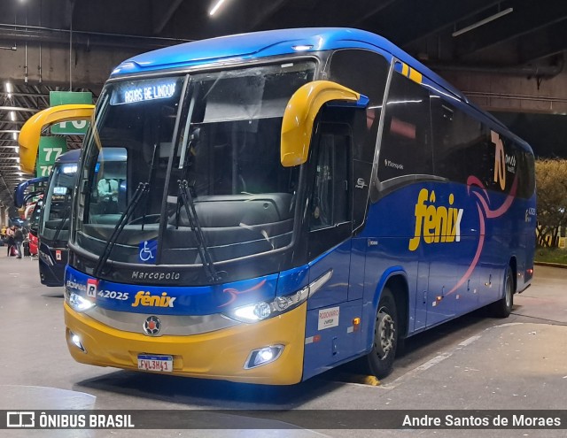 Rápido Expresso Fênix Viação 42025 na cidade de São Paulo, São Paulo, Brasil, por Andre Santos de Moraes. Número da foto: #13269323.