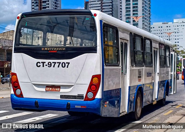 ViaBus Transportes CT-97707 na cidade de Belém, Pará, Brasil, por Matheus Rodrigues. Número da foto: #13270165.
