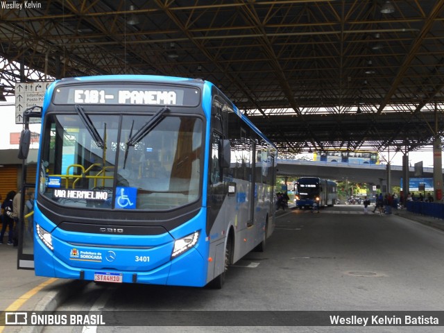 BRT Sorocaba Concessionária de Serviços Públicos SPE S/A 3401 na cidade de Sorocaba, São Paulo, Brasil, por Weslley Kelvin Batista. Número da foto: #13269428.