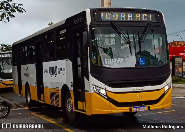Belém Rio Transportes BD-346 na cidade de Belém, Pará, Brasil, por Matheus Rodrigues. Número da foto: #13271033.