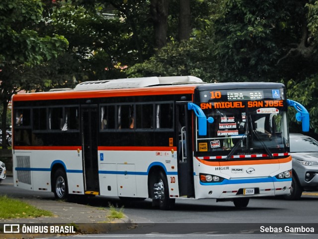 Buses San Miguel Higuito BUSMI 10 na cidade de San José, San José, Costa Rica, por Sebas Gamboa. Número da foto: #13269994.