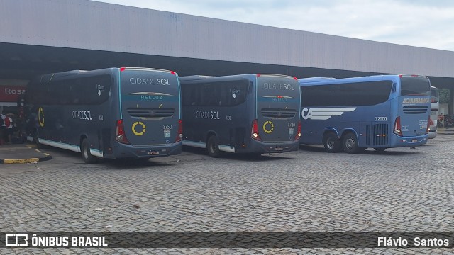 Viação Cidade Sol 8750 na cidade de Cruz das Almas, Bahia, Brasil, por Flávio  Santos. Número da foto: #13269149.