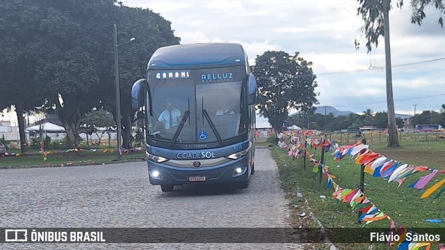 Viação Cidade Sol 8750 na cidade de Cruz das Almas, Bahia, Brasil, por Flávio  Santos. Número da foto: #13269123.