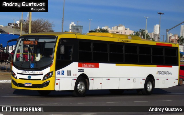 Viação Araguarina 3190 na cidade de Goiânia, Goiás, Brasil, por Andrey Gustavo. Número da foto: #13270556.