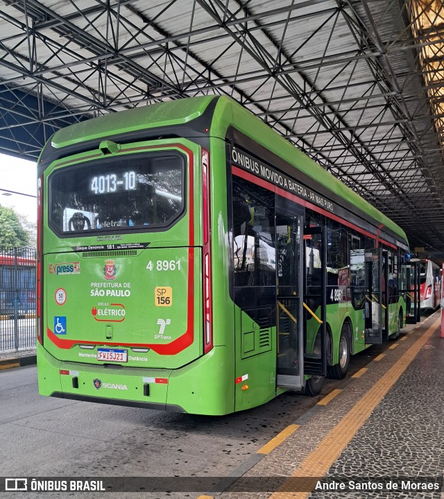 Express Transportes Urbanos Ltda 4 8961 na cidade de São Paulo, São Paulo, Brasil, por Andre Santos de Moraes. Número da foto: #13269075.