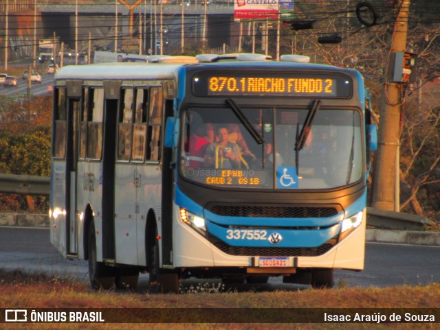 Urbi Mobilidade Urbana 337552 na cidade de Samambaia, Distrito Federal, Brasil, por Isaac Araújo de Souza. Número da foto: #13268740.
