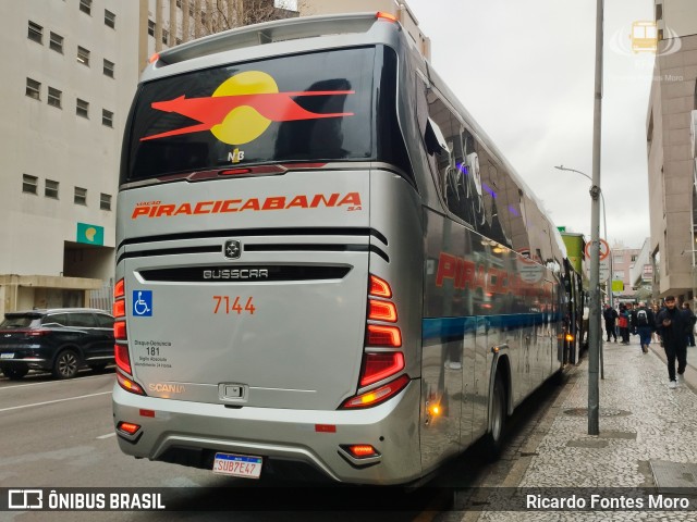 Viação Piracicabana 7144 na cidade de Curitiba, Paraná, Brasil, por Ricardo Fontes Moro. Número da foto: #13270989.