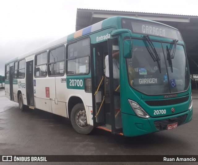 OT Trans - Ótima Salvador Transportes 20700 na cidade de Salvador, Bahia, Brasil, por Ruan Amancio. Número da foto: #13269685.